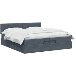 vidaXL, Bett, Ottoman Bett (200 x 200 cm)