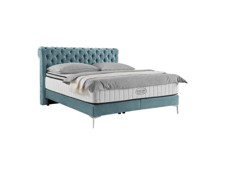 Boxspringbett 180/200 cm Smaragdgrün