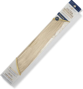 """Barely Xtensions 18"" Ultra-Seamless Clip-in Hair Extensions Platinum 100 Grams"""