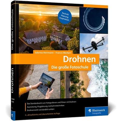 Drohnen, Gebundene Ausgabe von Sabrina Herrmann,Francis Markert, Rheinwerk Verlag, 978-3-367-11119-0