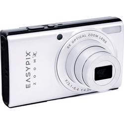 Easypix ZOOMX VX1372 Digitalkamera Opt. Zoom: 6 x Silber, Schwarz inkl. Tasche WiFi 20215