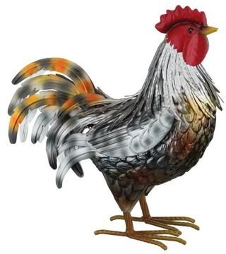 Regal Art & Gift 13.75 Inch Leghorn Rooster SM - White