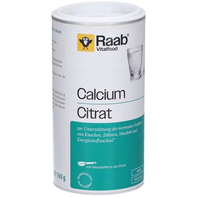 Raab Vitalfood Calciumcitrat Pulver 160 g