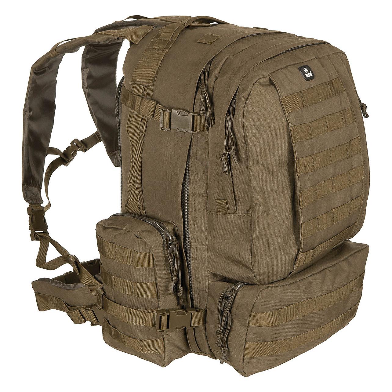 Mfh Ital. Rucksack, coyote tan, Tactical-Modular (30265R)