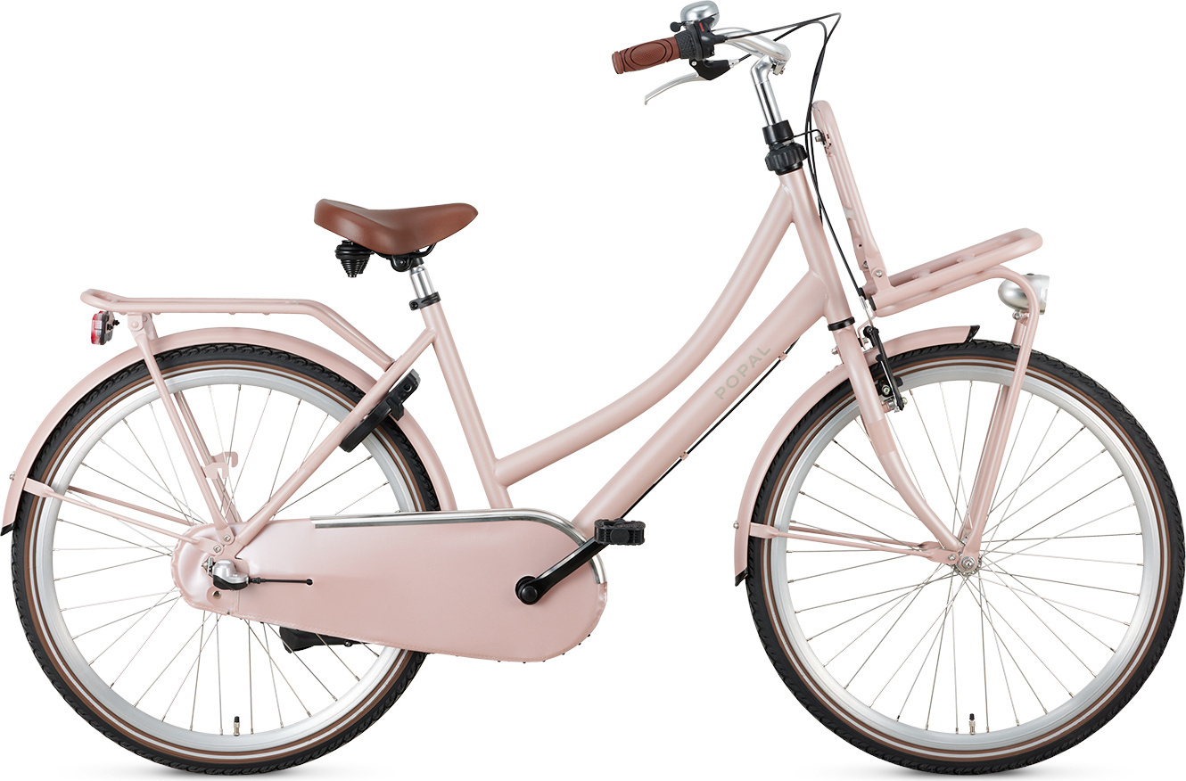 Popal Daily Dutch Basic+ N3 - Kinder Hollandrad - Citybike - 26 Zoll - Lachsrosa