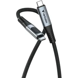 Verbatim 31849 USB Kabel USB4 Gen 2x2 1,2 m USB C 40 Gbit/s 240 W Schwarz