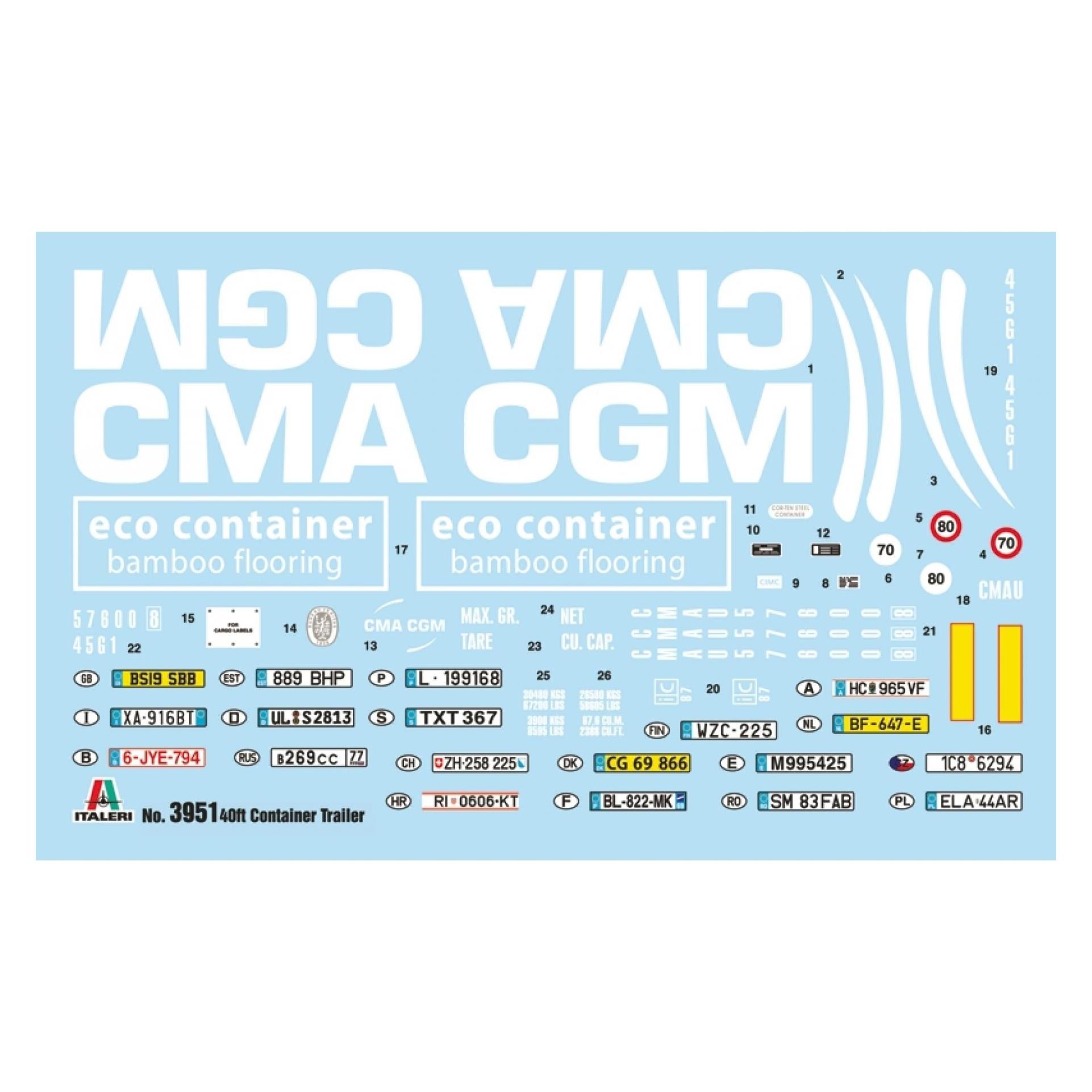 Other 1:24 Container Auflieger 40Ft (510003951)
