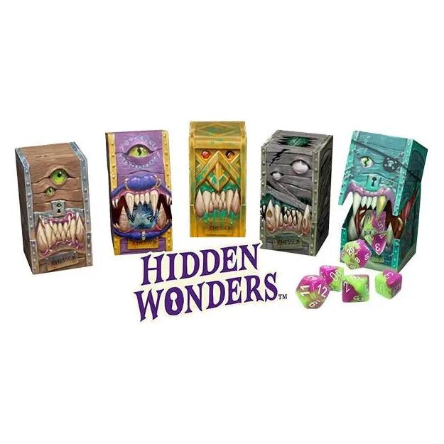 Chessex Mystery Loot: Hidden Wonders - RPG-Würfelset - Mimic-Box (0601982049874-0601982049874)