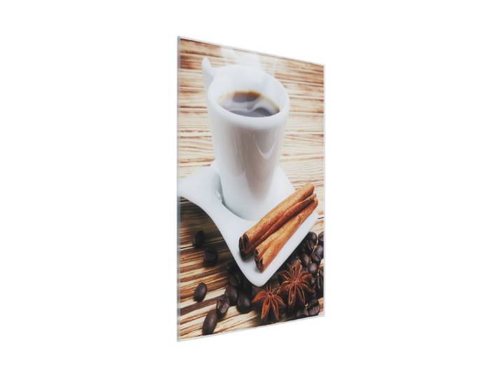 Glasbild 20x20 Coffee