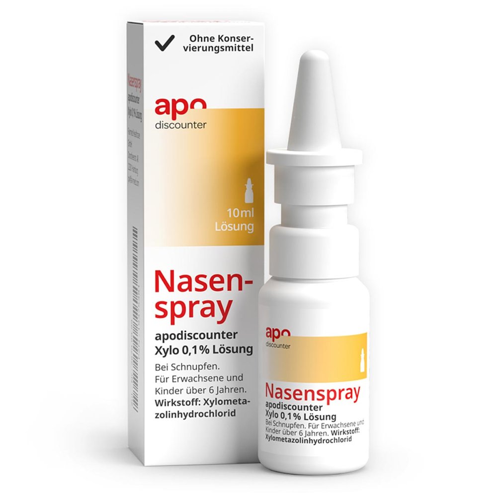 Fairmed Healthcare GmbH Nasenspray mit Xylometazolin 0,1 % von apodiscounter 19375381