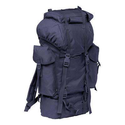 Rucksack BRANDIT "Brandit Accessoires Nylon Military Backpack", Gr. onesize, blau (navy), Polyester, Rucksäcke Rucksack