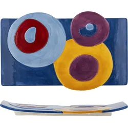 Polivia Tablett 30 cm, mehrfarbig