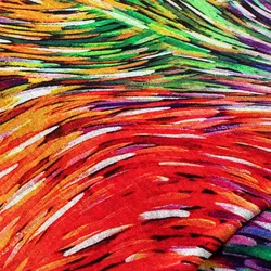 Romanit-Jersey „Rainbow“, bunt