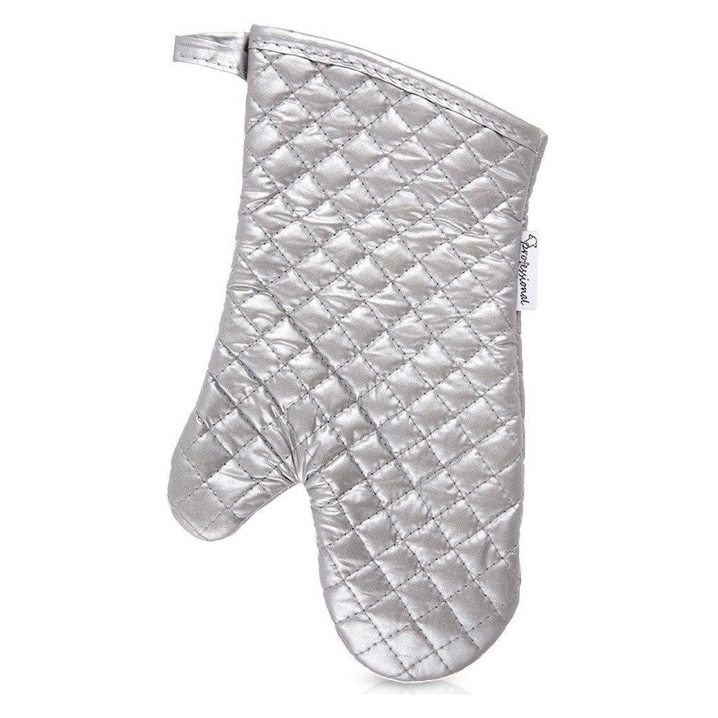 Orion Silberne, imprägnierte Hitzeschutz-Backhandschuhe, 33 cm (76521478)