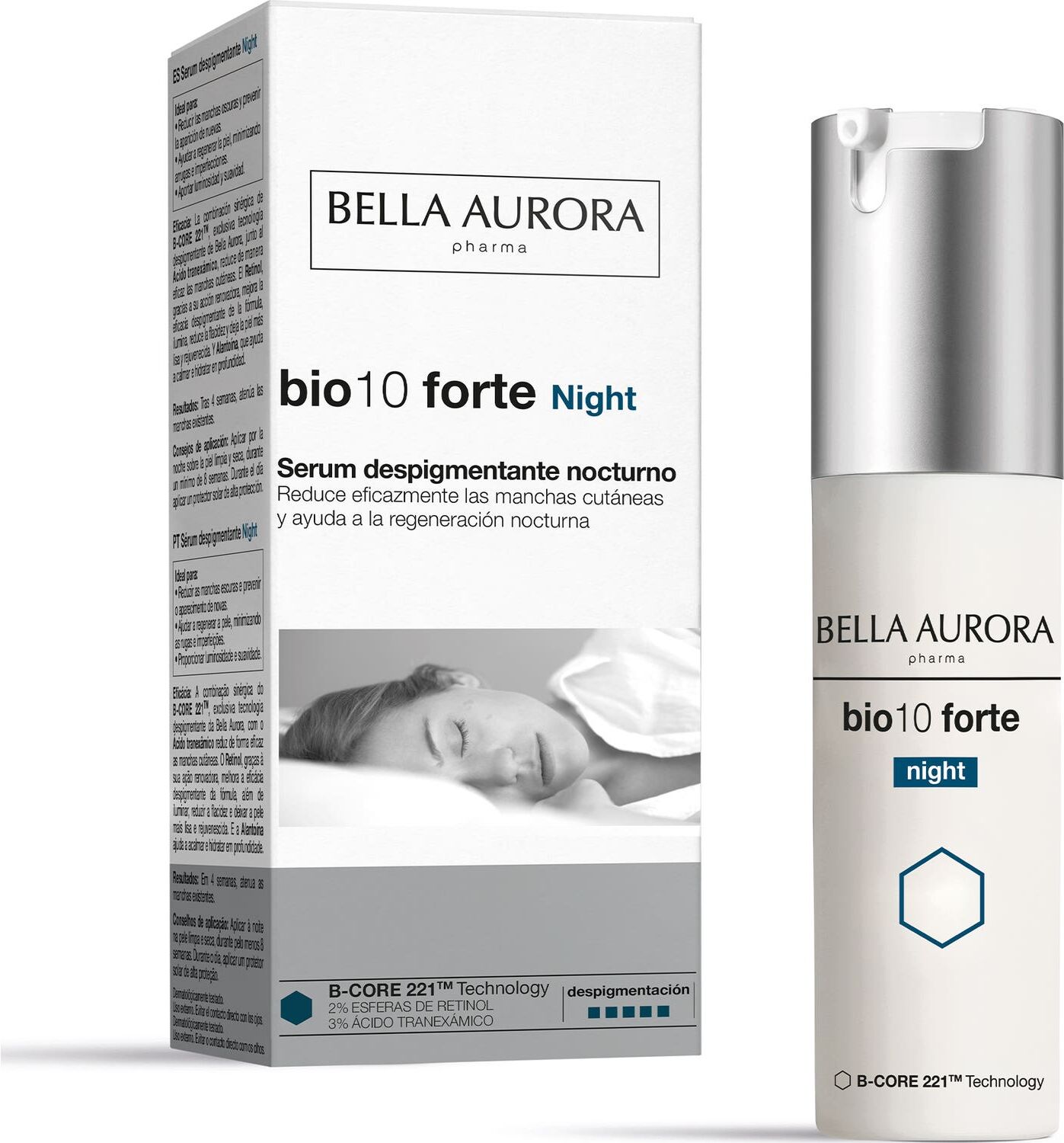 Bella Aurora Bio10 Forte Night Sérum 30 ml