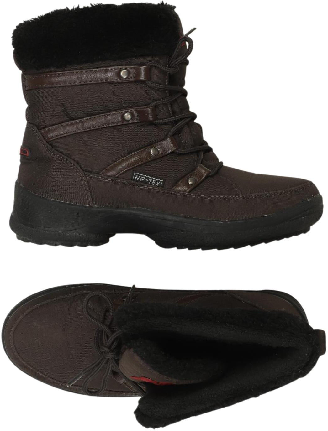 Hush Puppies Damen Stiefelette, Braun, Gr. EU 36, Tex / Membran / Kunstleder - Second Hand