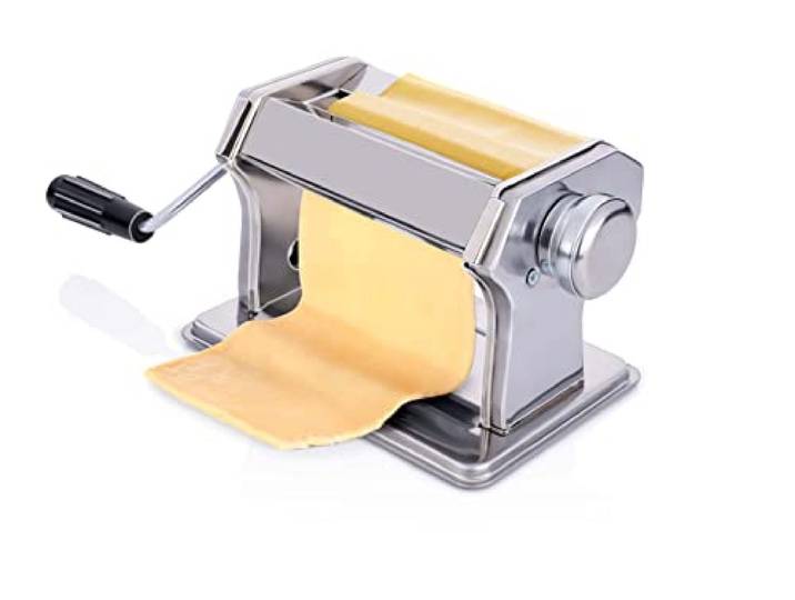 alpina Pastamaker Handmatig - RVS - Tafelklem - Spaghetti, Ravioli, Lasagne