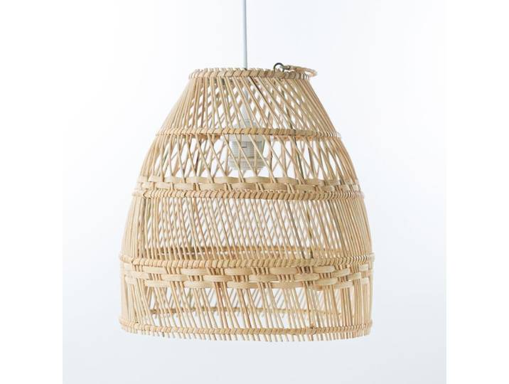 Lampe suspendue en rotin d.30 cm