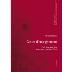 Gestes d'enseignement, Schulbücher von Pier Carlo Bocchi