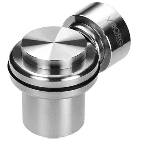 VIBORG Deluxe Magnetische Deurstopper RS-07 - RVS Casting - Vloerbevestiging