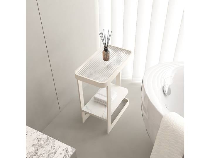 Étagère de rangement de salle de bain étroite, organisateur latéral de toilette, support utilitaire mince peu encombrant pour salle de douche, accessoires de bain