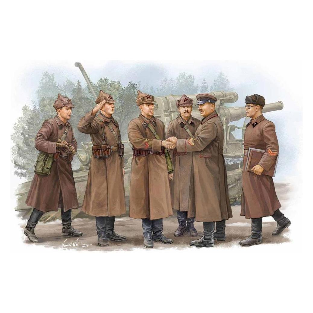 Trumpeter Soviet Artillery - Commander Inspection (00428)