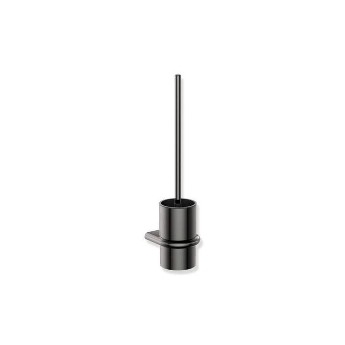 Hewi Serie 480 WC-Bürstengarnitur 480.20.00070EC PVD beschichtet, schwarzchrom glänzend