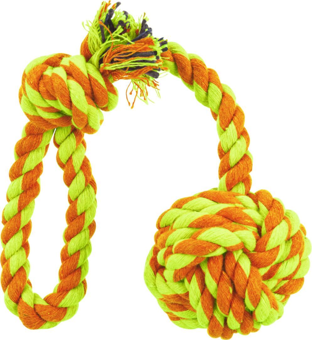 TRIXIE Tau mit Knoten-Ball, Ø 5,5 / 30 cm