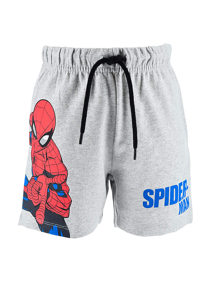 Sweatshorts "Spiderman" in Grau - 104