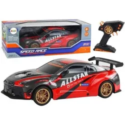 No Name RC Car 1:10 Rot 17358 Lean Toys