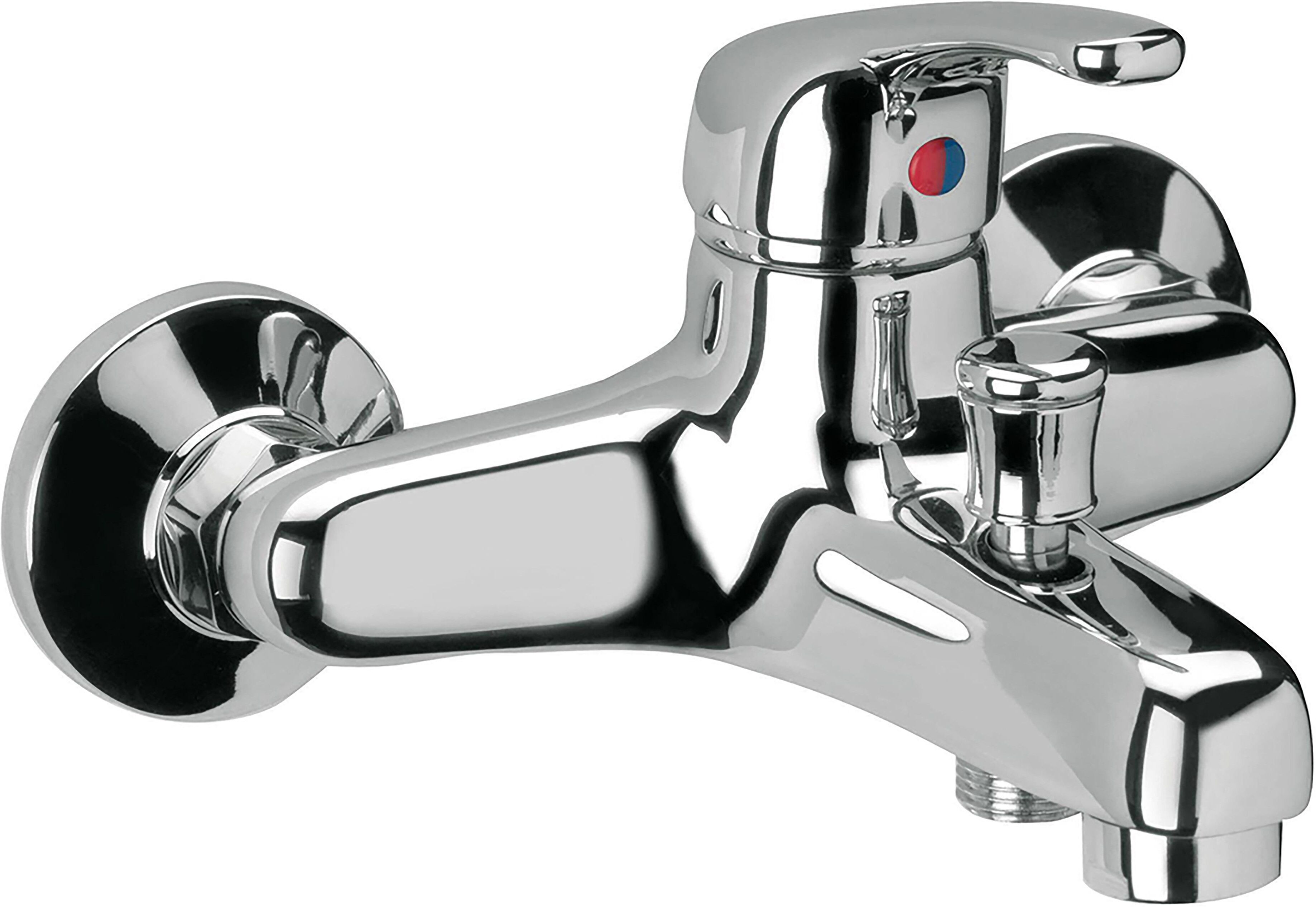 Tecnomat MISCELATORE VASCA ESTERNO SOLE CROMO CARTUCCIA Ø 35 mm