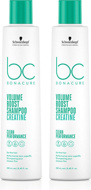 Schwarzkopf BC Clean Volume Boost Shampoo 250ml Double