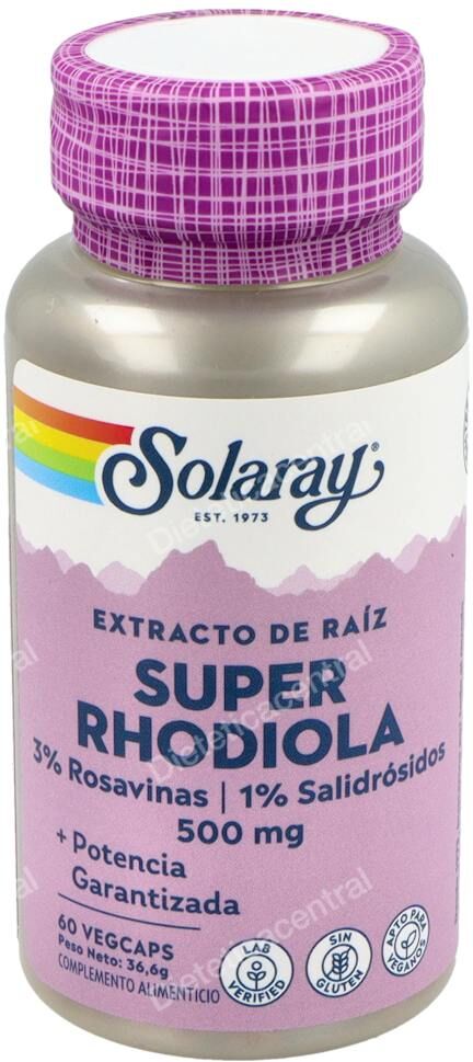 Solaray super rhodiola 60cap.
