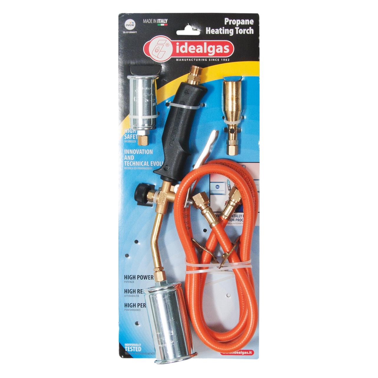Idealgas Gas-Dachbrenner Mit 3 Düsen (Lötlampe) (IFKL108)