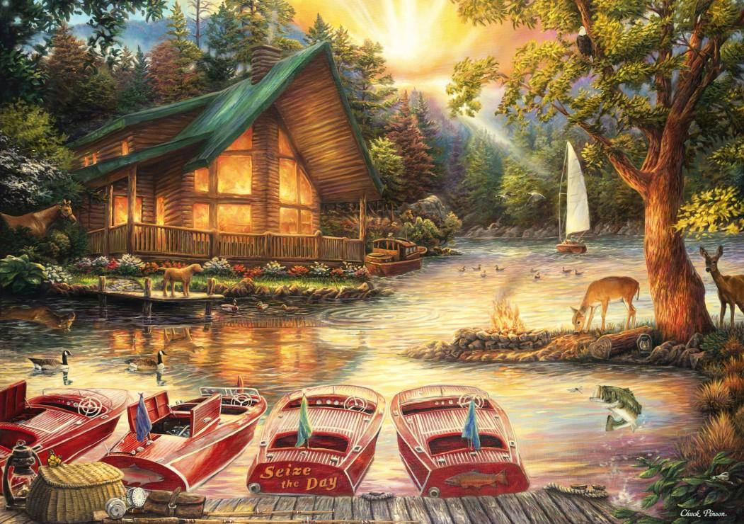 Grafika Puzzel van Chuck Pinson - Seize the Day - 1500 stukjes
