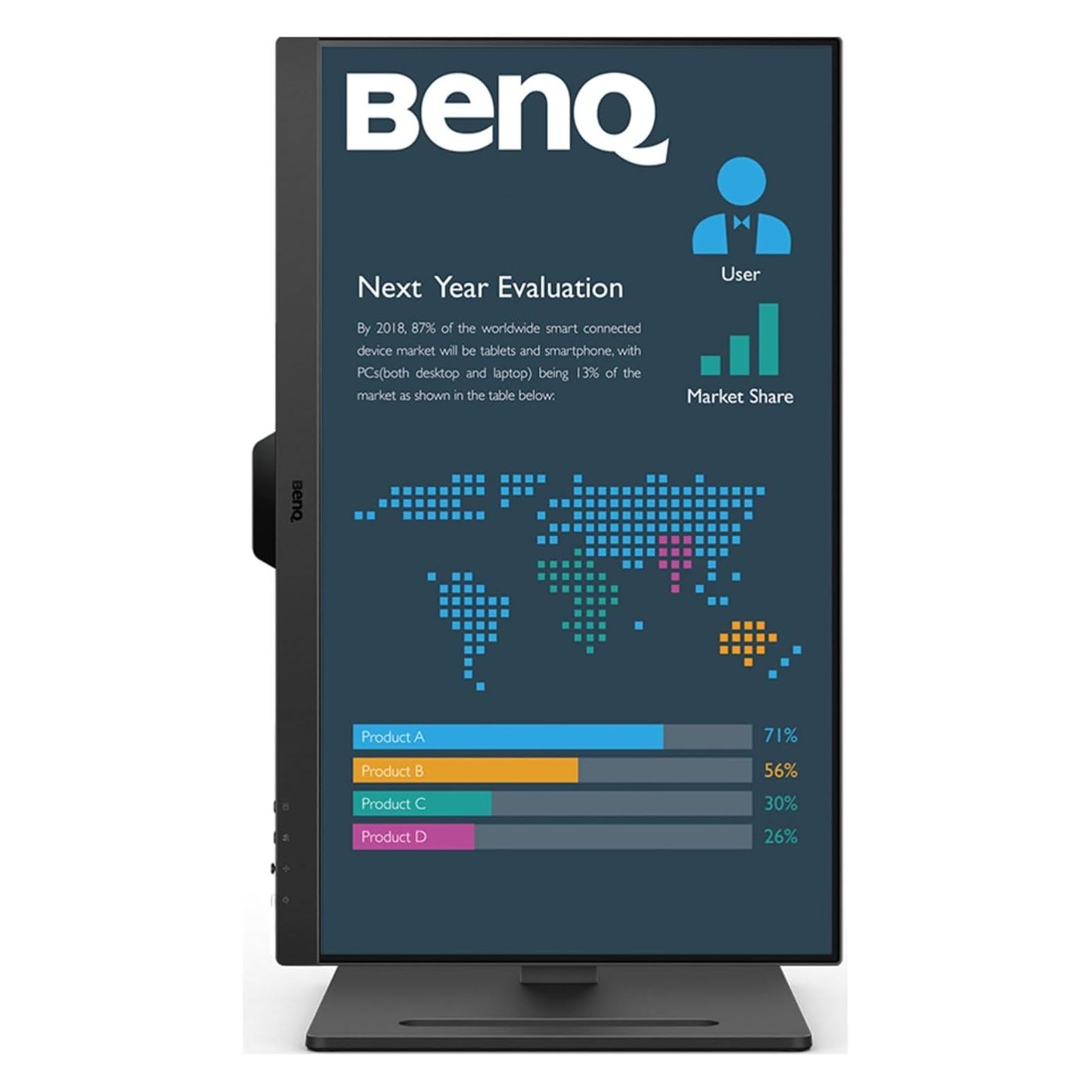 BenQ 68,6cm BL2790T 16:9 HDMI/DP black lift/pivot spk.FHD (1920 x 1080 Pixel, 27") (9H.LMGLJ.LBE)