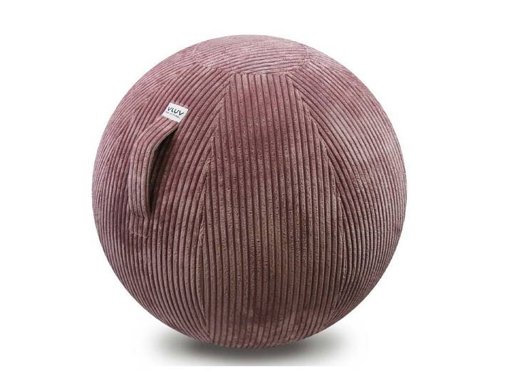 VLUV Stuhl Sitzball Vlip 60-65 cm rosewood Breitcord