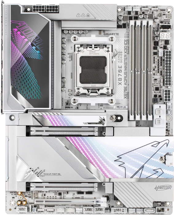 GIGABYTE X870E AORUS MASTER X3D ICE DDR5