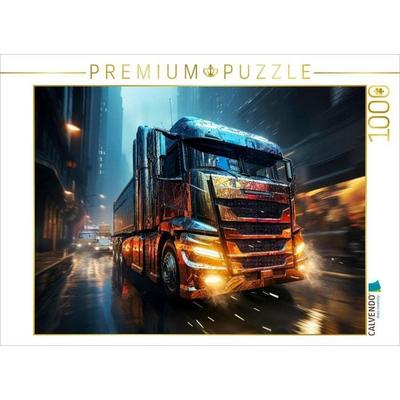CALVENDO Puzzle Trucks | 1000 Teile Lege-Größe 64x48cm Foto-Puzzle für glückliche Stunden