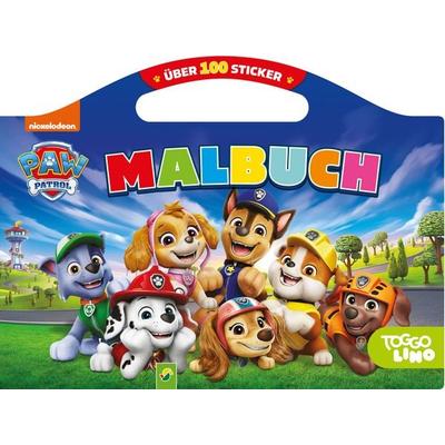 PAW Patrol Malbuch mit über 100 Stickern, Taschenbuch von Schwager & Steinlein Verlag, Schwager & Steinlein, 978-3-8499-1715-9