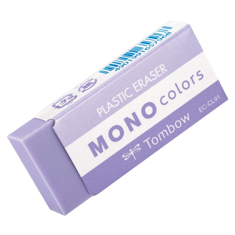 Tombow Radiergummi MONO colors lila, 1 St.