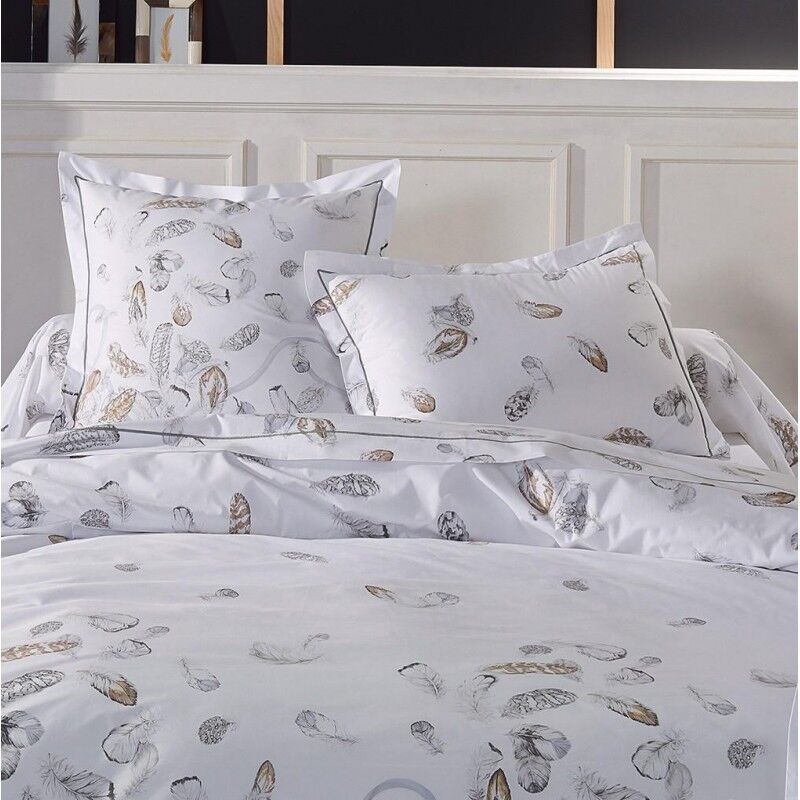 Taie percale Tradilinge PLUMES