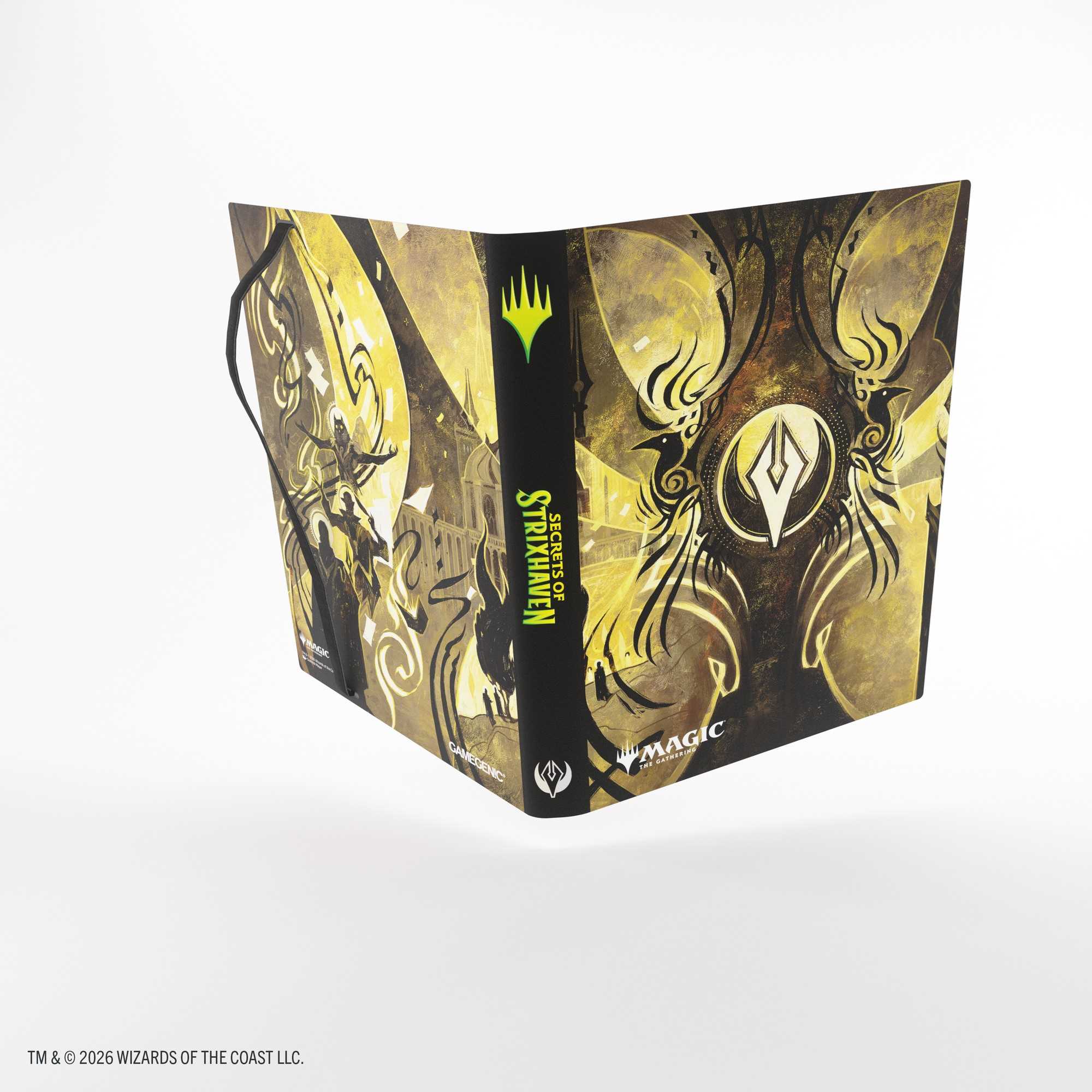 Gamegenic Magic: The Gathering Secrets of Strixhaven Casual Album 18-Pocket – Faction 1, Officially Licensed Album for Organizing Magic: The Gathering