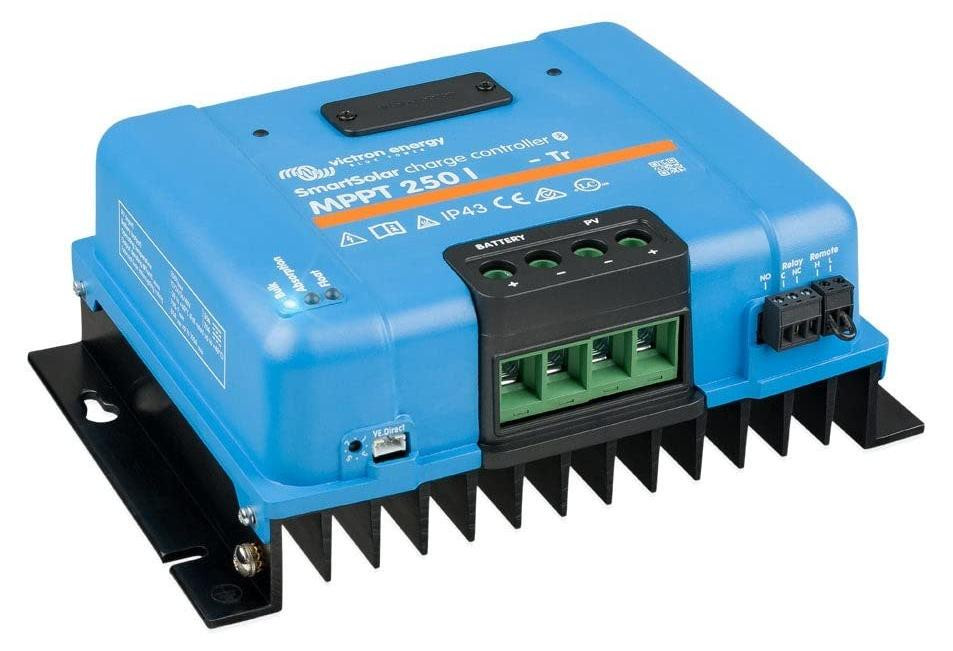 Selius Zonnepaneel Omvormer 250 Volt Blauw met LCD Display