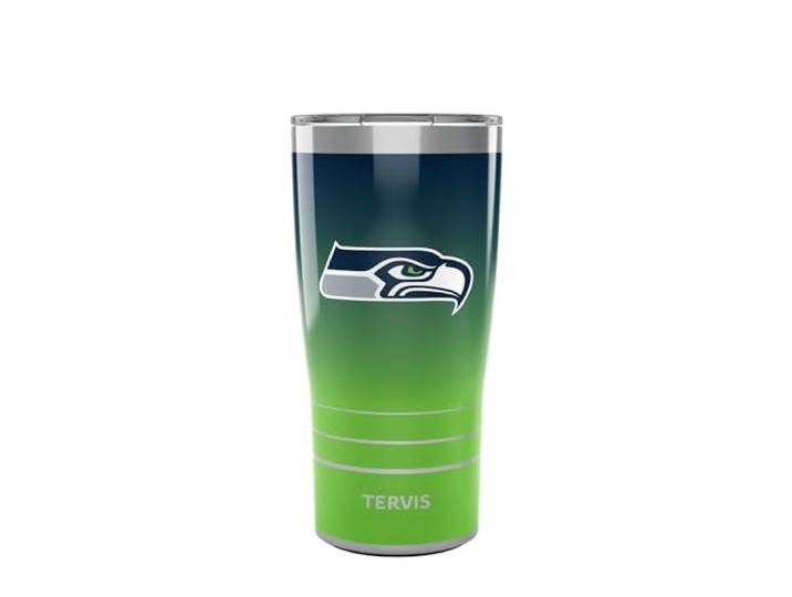 Tervis NFL Seattle Seahawks-Ombre Isolierter Becher, 590 ml, Edelstahl