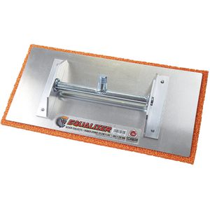 Schwan Reibebrett 287040, Putzbrett mit M18-Aufnahme, 40 x 20 cm, aus Metall, mittelporiger Schwammgummibelag 20 mm