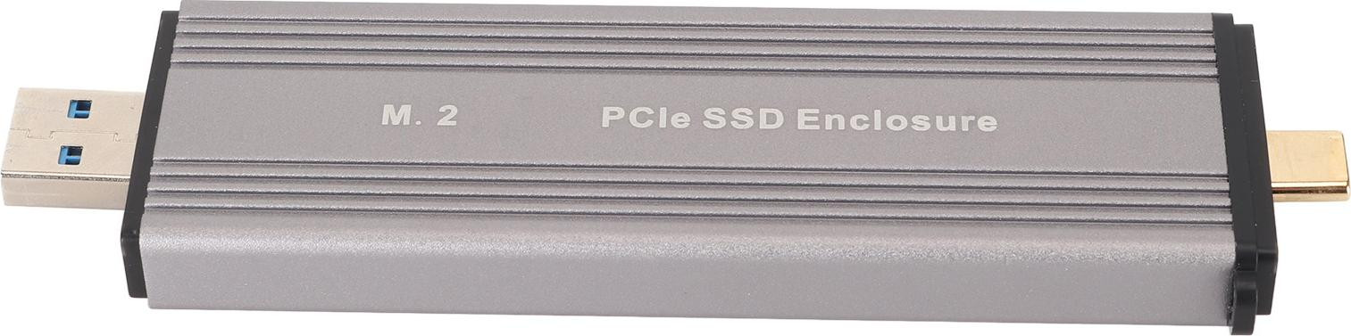 Cocosity Draagbare NVME SSD Behuizing van Aluminiumlegering voor M.2 2230/2242/2260/2280