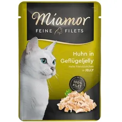 Miamor Hühnerfilets in Geflügelgelee 100g