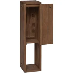 vidaXL, Badezimmerschrank, Badezimmerschrank (25 x 25 x 100 cm)
