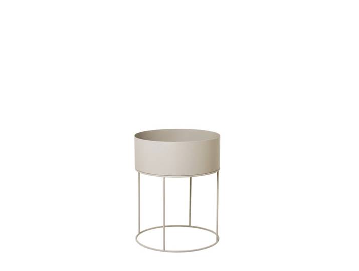 Pflanzkübel Plant Box grün Round kaschmir 50 cm